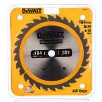 Пильный диск CONSTRUCT (184х16 мм; 30 ATB) Dewalt DT1940
