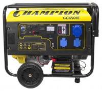 Генератор бензиновый CHAMPION GG6501E+ATS (5000 Вт)