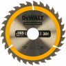 Пильный диск CONSTRUCT 165х30 мм, 30Т, ATB +10град Dewalt DT1937