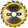 Пильный диск CONSTRUCT 184х30 мм, 18Т, ATB +20град Dewalt DT1941