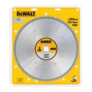 Пильный диск по алюминию EXTREME (355х25,4 мм; 100 зубьев TCG) Dewalt DT1917