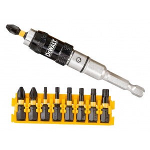 Набор насадок 25 мм с шарнирным держателем, 10 шт. DEWALT DT70578T