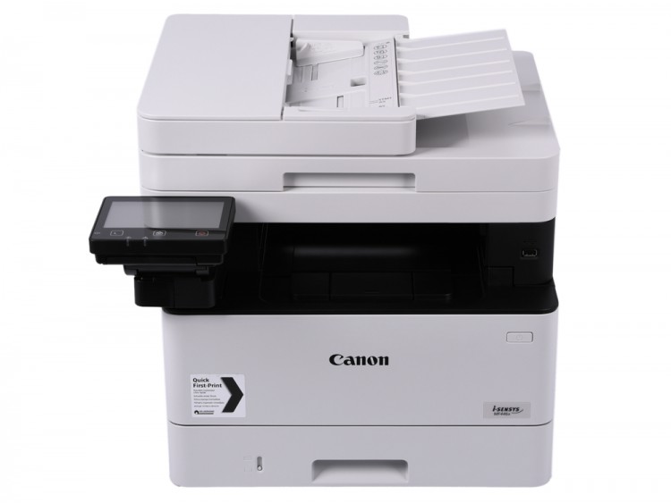 МФУ лазерный Canon i-SENSYS MF455dw (A4, принтер/копир/сканер/факс, 1200dpi, 38ppm, 1Gb, DADF50, Duplex, WiFi, Lan, USB) (5161C006)