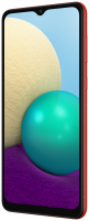 Смартфон Samsung Galaxy A02 2Gb+32Gb Красный