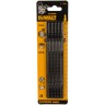 Пилки для лобзика по дереву (180 мм; шаг зубьев 4 мм) 5 шт. Dewalt DT 2167